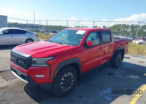 2022 Nissan Frontier Pro-X 4X2 z USA, uszkodzony, nr VIN 1N6ED1EJ4NN635666